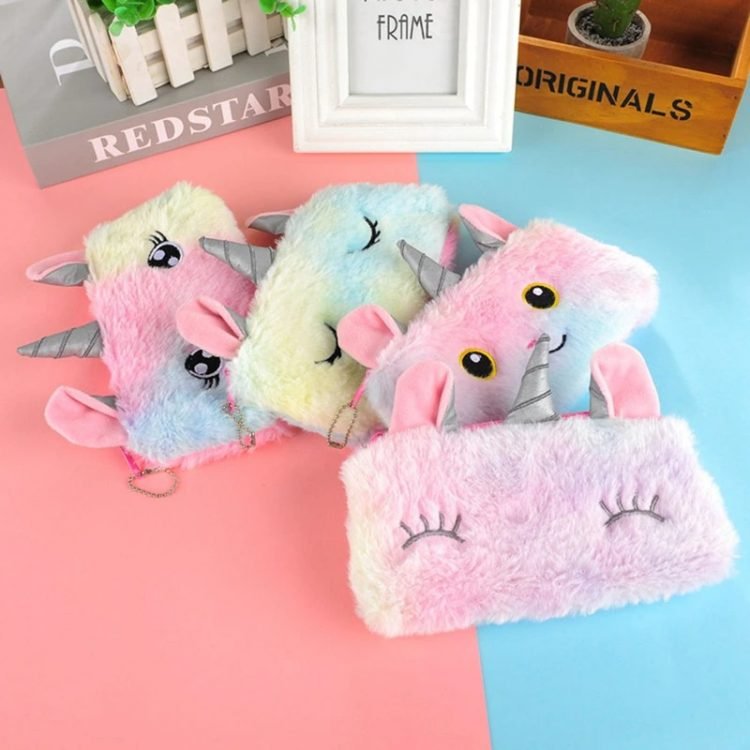 unicorn design pencil case for kids